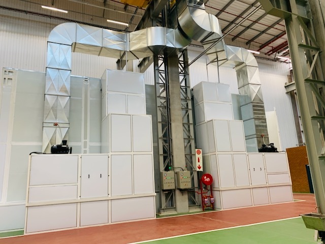 Spray Booth Exhaust Ducting